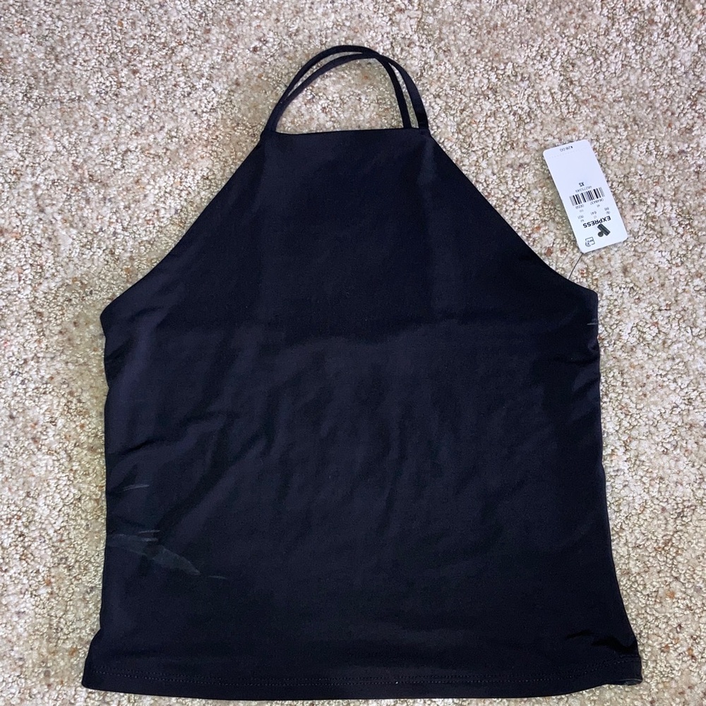 Express Elegant Black Top